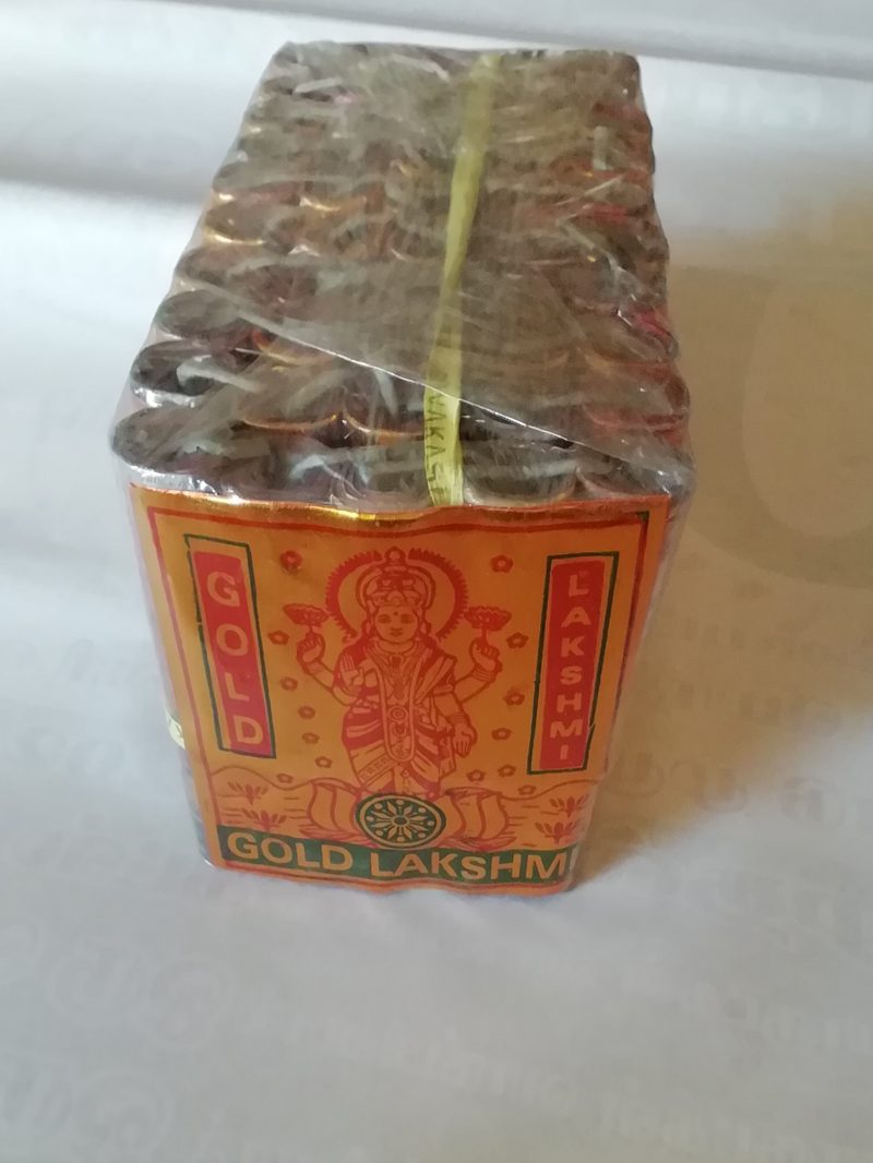 4" Gold Lakshmi